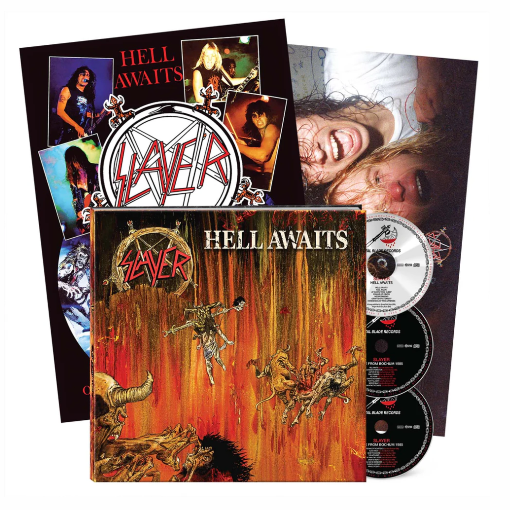 Slayer "Hell Awaits (40th Anniversary Edition - 3CD Earbook" Earbook