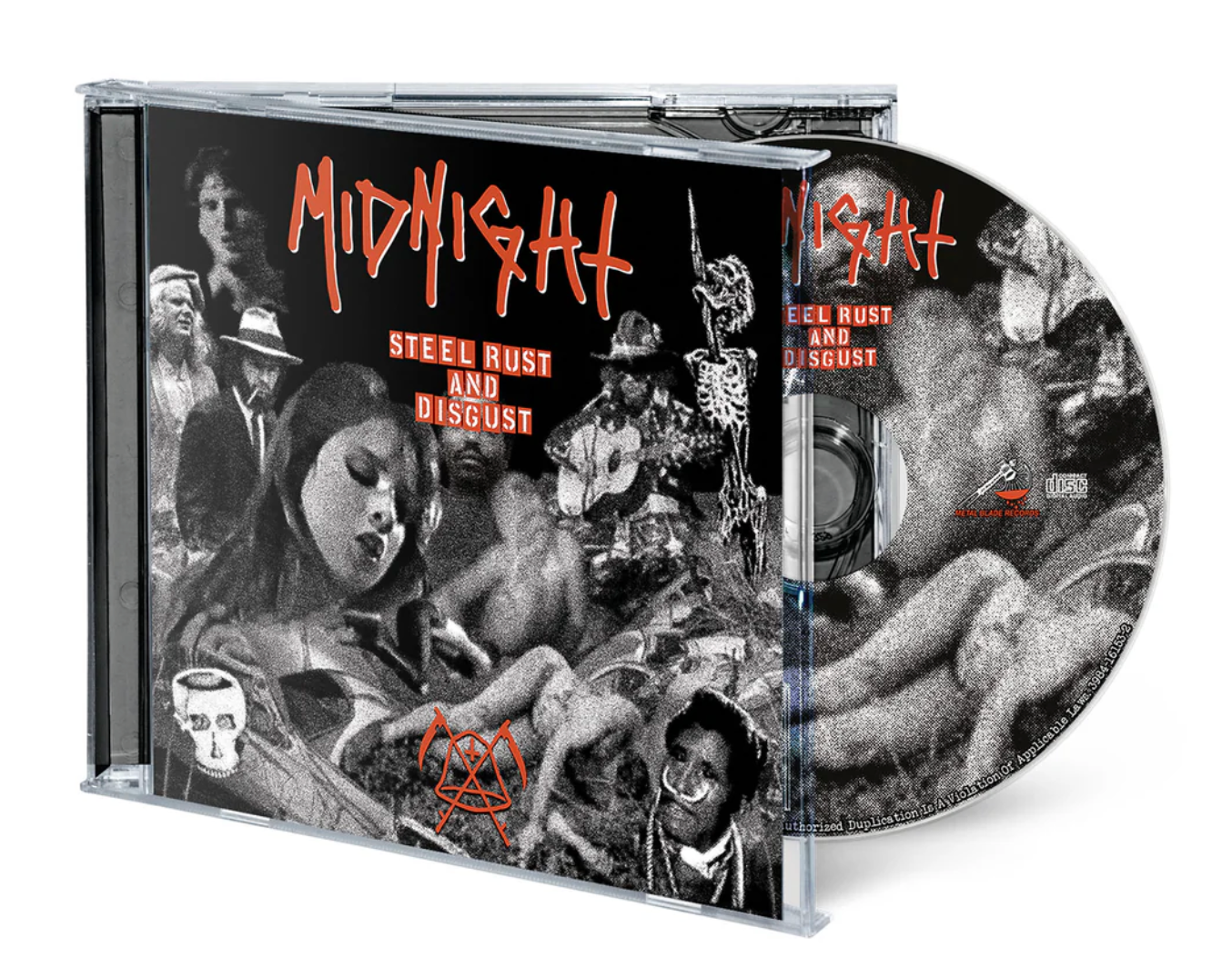 Midnight "Steel Rust and Disgust" CD
